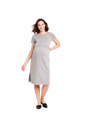 Isabel Maternity by Ingrid & Isabel Heather Gray Maternity Top